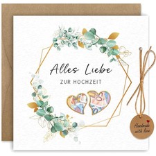 Hochzeitskarte Geldgeschenk
