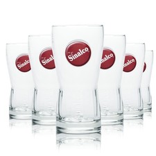 6x Sinalco Glas 0,2l Becher