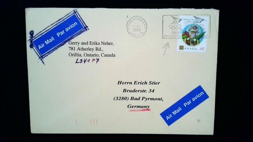 Canada 1992 offizieller - ʘ,