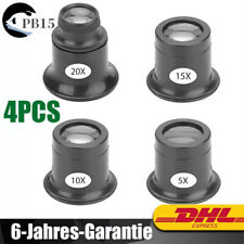 Uhrmacherlupe 5x/10x/15x/20x Augenlupe Schmuck Lupe Diamanten Juwelier Okular