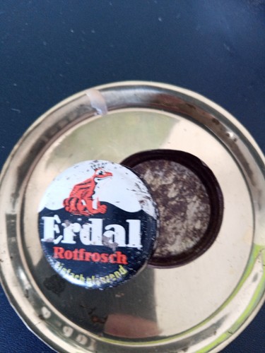 Antike erdal rex blechdose - antike,