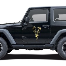 Hirsch Aufkleber Set 24x41cm