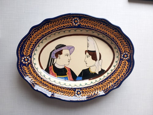 Servierplatte quimper - servierplatte,