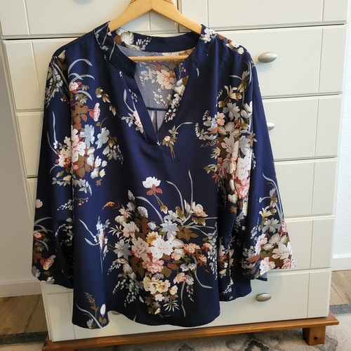 Damen tunika bluse mit - bluse,