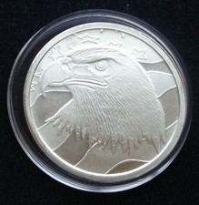 Eagle silver round 999 silber - 999,