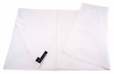 TigerTie Nickituch Halstuch in weiss Uni - Tuchgröße 60 x 60 cm - 100% Baumwolle