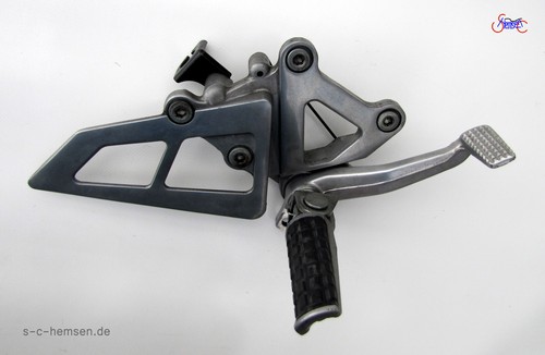 Fahrerfussraste mit halter - fahrerfussraste,