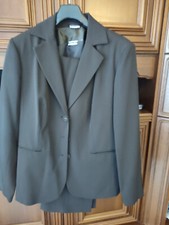Damen Hosenanzug Gr. 42 basic line 3 Teilig Blazer Weste Hose
