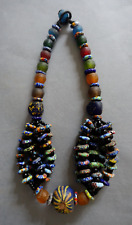 Halskette Halsreif aus Glaspaste Perle Vintage