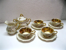 Vintage Mokka-Set 4x Tasse +