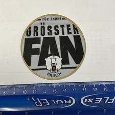 Aufnäher Eishockey EHC Eisbären Berlin Für Immer Größer Fan
