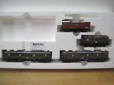 Fleischmann  für Märklin 1900 Personenzug ohne Lok alle mit Licht
