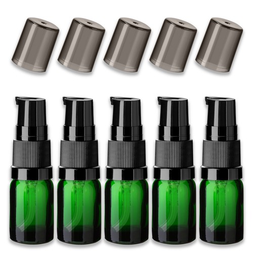 Grüne glasflasche ml - grüne, 5