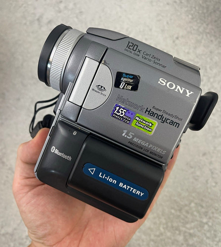 Sony dcr pc120e minidv - sony,