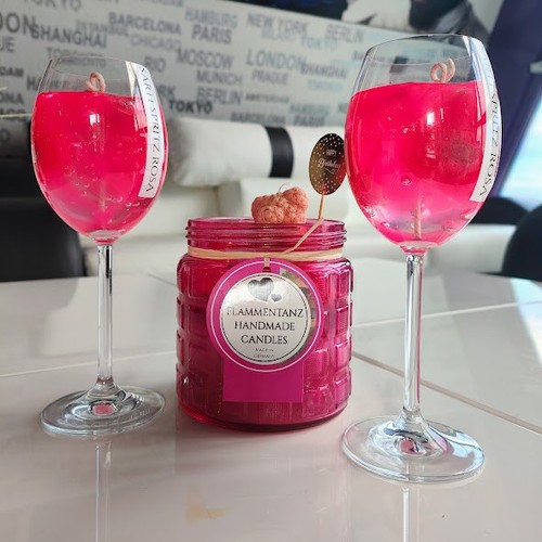 Sarti spritz rosa kerzen - sarti, kerzen-set