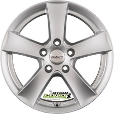 Dezent TX silver 7.5x17 ET38 - LK5/112 ML66.6 Felge Alu