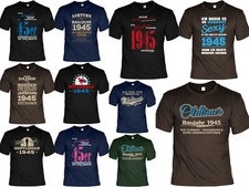 Tshirt Geschenk - Jahrgang 1945 - 80.Geburtstag - 80 Jahre coole Sprüche Motive