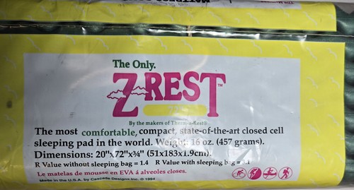 Vintage 1994 therm rest - vintage,