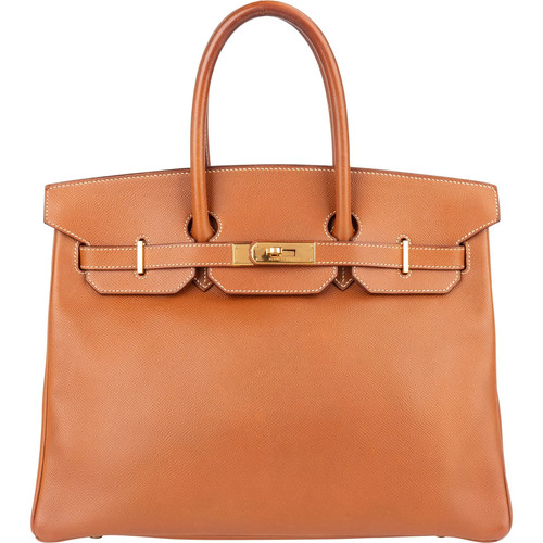 Hermès brun courchevel - hermès,