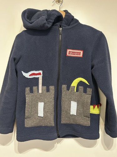 Fleecejacke kinder handgemacht - kinder,