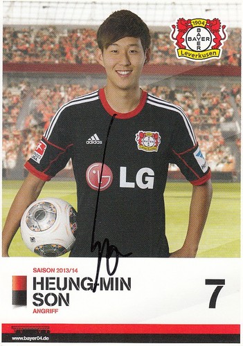 Heung min son bayer leverkusen - min,