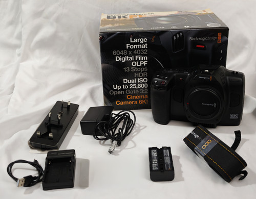 Blackmagic cinema camera - camera, 6k