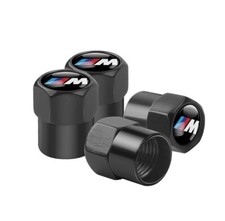 Ventilkappe Alu Abdeckung für BMW Auto Rad Felge Reifen Schwarz Silber Rot