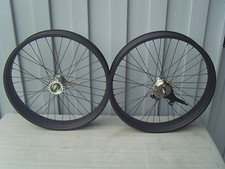 Cruiser Laufradsatz 24 Zoll  80/80mm schwarz 3gang Rücktritt   *