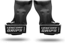 Encore Grips Zughilfen mit Handbandage für Fitness Bodybuilding Kraft Training S