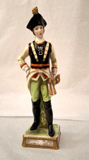 GEROLD Porzellan Bavaria Porzellanfigur - Soldat - Figur - Sammlerfigur