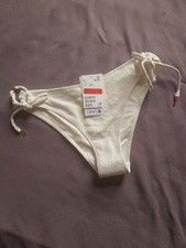 Weisse Bikini Hose GR.S,an Den