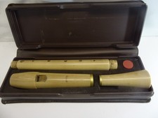 Alte Blockflöte Moeck "Tuju" Modell 234 mit Box