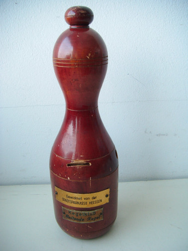 Vintage spardose kegelform - vintage,
