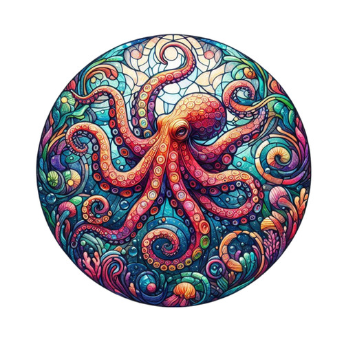 Wandtattoo aufkleber octopus - aufkleber,