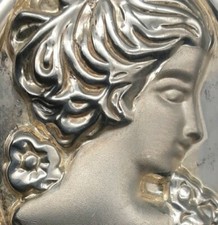 Brosche  Jugendstil Art  925er