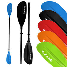 24MOVE® Doppelpaddel Paddel Kajak Stechpaddel SUP Board Aluminium koralle