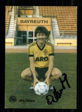 Jörg Dittwar Autogrammkarte SpVgg Bayreuth 1985-86 Original Signiert+ A 205839