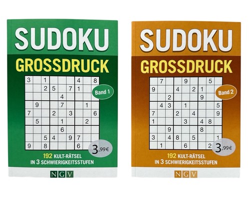 Sudoku großdruck set band - großdruck,