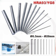 Solid Wolfram Tungsten Wolframstab Stab Stange Rundstab Ø0,3mm -20mm Länge 100mm