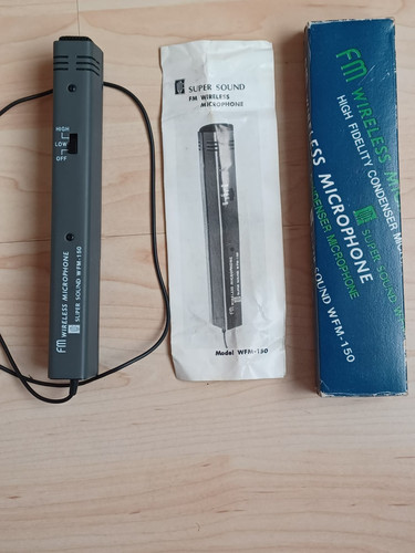 Wireless microphone model - fm,