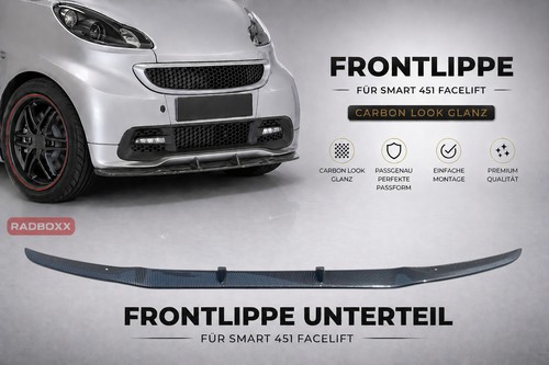 Carbon look frontlippe - carbon,