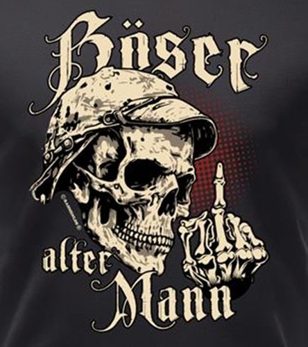 Herren shirt böser - t-shirt,