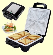 SANDWICHMAKER XLC mit KERAMIKPLATTEN THERMOSTAT und EDELSTAHLDEKOR SYNTROX