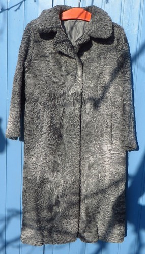 Persianer karakul pelzmantel - persianer,