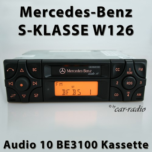 Original mercedes w126 radio - original,