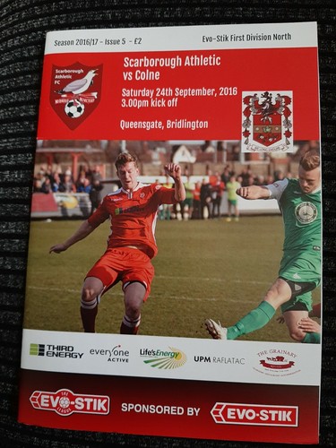 Scarborough athletic colne - v,