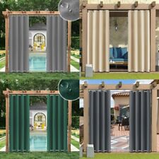 Outdoor Vorhang Wasserdicht Blickdicht Vorhänge Garten UV Schutz Gardinen Panel