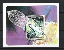 Bl. 179 (1990) Tag der Raumfahrt - Raumgleiter BURAN , gestempelt