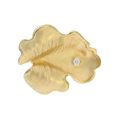 Goldene brosche second hand - second,