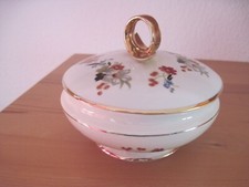 Bonboniere mit  Deckel Gerold Porzellan Bavaria Tettau 1950er  Schüssel Terrine